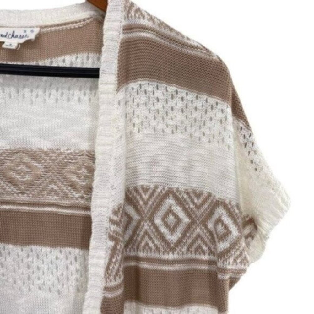 Cloud Chaser Women’s Southwestern Knit Cardigan Sweater Aztec Granola Girl - Picture 3 of 11